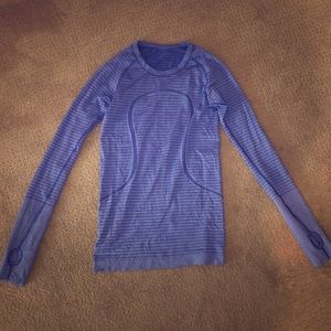 Lululemon long sleeve purple shirt